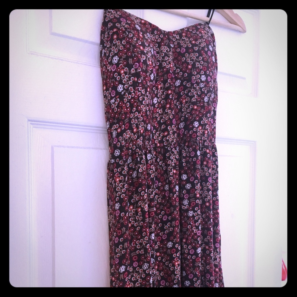 Strapless sundress